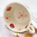Small Fresh Ins Style Healing Hand Drawn Ceramic Handmade Coffee Cup Children's Breakfast Milk_maomaolike.com