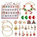 Christmas Advent Calendar Jewelry Set – Festive Charm Bracelet & Pendant Blind Box With Holiday-Themed Beads, Perfect For Gifting And Countdown_maomaolike.com