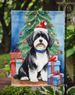 Havanese Christmas Reindeer Garden Flag Mailbox Flag Decorative Yard Flag Banner Outside Patio Artwork Yard Flower Beds, Garden Size, Multicolor_maomaolike.com