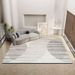 Living Room Rug Large Size Gorgeous Gold Frame Design Bedroom Rug Plush Thickened Machine Washable Thickened Underlay Interior Decorative Rug_maomaolike.com