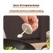 VANFOLA Glass Spice Jar, Household Kitchen Seasoning Container, Elegant Salt & Condiment Storage Bottle_maomaolike.com