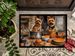 Norwich Terrier Fall Kitchen Pumpkins Doormat Front Door Mat Indoor Outdoor Rugs For Entryway, Non Slip Washable Low Pile, 24H X 36W_maomaolike.com
