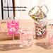 Creative Dried Flower Double Layered Cup For Office, High Aesthetics, Creative Waist, Coffee Cup, Home Milk Cup_maomaolike.com