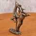 Brass Plum Blossom Deer Office Home Desktop Decoration Ornament Christmas Wedding Gift Auspicious Antique Solid Copperware_maomaolike.com