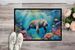 Summer Manatee Doormat Front Door Mat Indoor Outdoor Rugs For Entryway, Non Slip Washable Low Pile, 24H X 36W_maomaolike.com