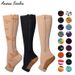 Women's Autumn Zipper Socks Compression Socks Sports Professional Shaping Pressure Socks _maomaolike.com