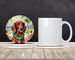 Irish Setter Luau Large Sandstone Coasters Pack Of 4 Absorbent Round Coasters Decor Gifts For Men Or Women, 4 In, Multicolor_maomaolike.com