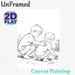Gentle Companions With Butterfly Painting Poster, Minimalist Line Art Poster, Tender Black-and-white Scene Of Two Figures With Butterfly And Wild_maomaolike.com