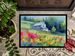 Massachusetts Mayflowers In Watercolor Doormat Front Door Mat Indoor Outdoor Rugs For Entryway, Non Slip Washable Low Pile, 24H X 36W_maomaolike.com