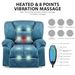Living Room Recliner Chair Sofa With Massage And Heating_maomaolike.com