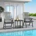 Foldable Patio Chair All-Weather HDPE Outdoor Dining Chair With Armrest For Indoor And Outdoor Settings, Living Room, Balcony, Porch, Patio, Etc_maomaolike.com