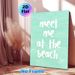 Beach Quote Painting Poster, Soft Turquoise Ocean Background With Handwritten-style White Text Poster, Relaxing Coastal Vibe Ideal For Bedroom, Living_maomaolike.com