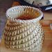 Fish Backpack Small Weaving Decorative Yangko Performance Props Storage Tea Picking Bamboo Basket_maomaolike.com