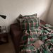 Wholesale INS Vintage Style Retro Green Plaid Nordic Simple Mixed Pure Washed Four-Piece All Cotton 4-Piece Set_maomaolike.com