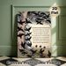 Crow & Poem Themed Painting Poster, Vintage Sketch Style Poster, Detailed Black Crows With Poetic Verse, Artistic Literary Decor Ideal For Living_maomaolike.com
