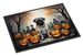 Fawn Pug Spooky Halloween Doormat Front Door Mat Indoor Outdoor Rugs For Entryway, Non Slip Washable Low Pile, 24H X 36W_maomaolike.com