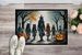 Werewolves Spooky Halloween Doormat Front Door Mat Indoor Outdoor Rugs For Entryway, Non Slip Washable Low Pile, 24H X 36W_maomaolike.com
