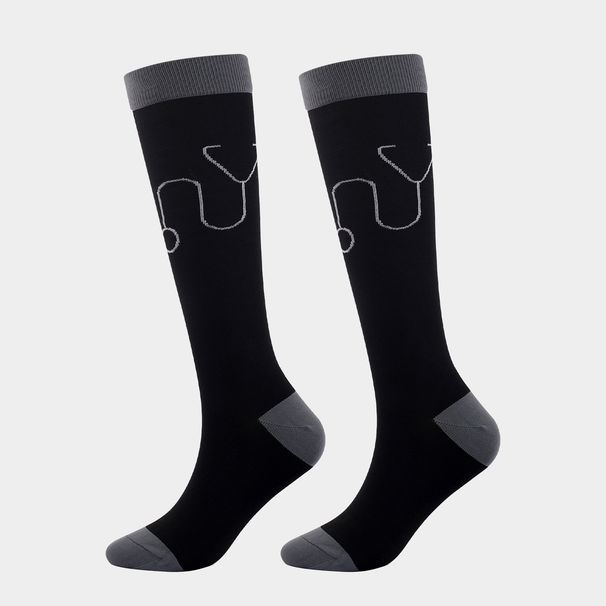 Socks new medical nurse pressure socks, heart-shaped sports compression stockings, factory direct sales_maomaolike.com