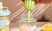 Custom Cute Glass Cartoon Infuser Cold Brew Flower Tea Straw Direct Drinking For Female Students And Children Gift Water_maomaolike.com
