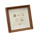 New Chinese Style Mini Small Photo Empty Square Picture Frame Display Stand 3D Wooden Handwritten Calligraphy Desktop_maomaolike.com