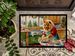 Chow Chow Christmas Cookies Doormat Front Door Mat Indoor Outdoor Rugs For Entryway, Non Slip Washable Low Pile, 24H X 36W_maomaolike.com