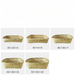 Square Household Woven Draining Kitchen Storage Vegetable Washing Bamboo Basket_maomaolike.com