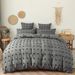 Home Garden Solid Color Cut Flower Dots Wool Ball Three Piece Set_maomaolike.com