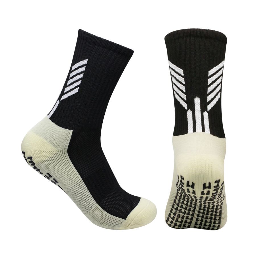 Men's and women's mid tube dotted sports socks football socks thick towel bottom non slip socks running socks basketball socks yoga socks_maomaolike.com