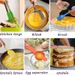 20 Mixing Bowls With Sealed Lids, 304 Stainless Steel Metal Set Bowls, Anti Slip Colored Silicone Bottom, Sizes 7, 3.5, 2.5, 2.0, 1.5, 1, 0.67QT, Perfect For Mixing, Baking, And Service_maomaolike.com