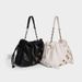 Fashionable Badge Soft 2026 New Model Large Capacity Original Bucket Trendy Personalized Shoulder Crossbody Bag_maomaolike.com