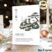 Wabi-Sabi Japanese Zen Garden Painting Poster, Soft Watercolor Calm Zen Scene Poster, Conveys Tranquil Minimalist Philosophy, Ideal For Home, Office_maomaolike.com
