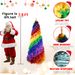 7.5ft PVC Rainbow Spiral TreeEJ_maomaolike.com