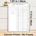 Daily Time Blocking Planner Painting Poster, Minimalist Structured Layout Poster, Assists In Organizing Daily Schedule, Noting Priorities And Random_maomaolike.com