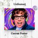 Retro Pop Culture Portrait Painting Poster, Vibrant Psychedelic Style Poster, Bold Colorful Swirling Backdrop, Eye-catching Artistic Decor Ideal For_maomaolike.com