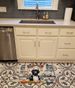Black Labrador Retriever The Chef Memory Foam Kitchen Mat Machine Washable Anti-Fatigue Mat Cushion Comfort Bath Mat Or Kitchen Rug_maomaolike.com