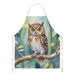 Elf Owl Apron Cooking Kitchen Server Baking Crafts Gardening For Adult Women Men, Unisex, Large, Multicolor_maomaolike.com