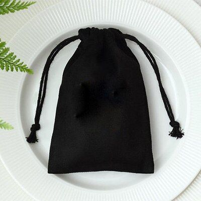 Flannel Jewelry Packaging Drawstring Drawstring Pocket Mobile Power Earphone Storage Bag_maomaolike.com