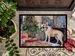 French Bulldog Christmas Cookies Doormat Front Door Mat Indoor Outdoor Rugs For Entryway, Non Slip Washable Low Pile, 24H X 36W_maomaolike.com