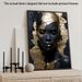 Decorative Artwork, Modern Style, Evocative Black Beauty, Home Decor Painting, Living Room Sofa Backdrop Artwork, Art Exhibition Piece_maomaolike.com