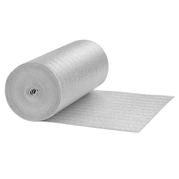 VEVOR Double Reflective Insulation Roll Foam Core Radiant Barrier 600 In X 24 In X 1/8 In_maomaolike.com