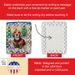 Beagle Christmas Porcelain Ornament Christmas Tree Hanging Decorations For Home Christmas Holiday, Rectangle, Gift, Multicolor_maomaolike.com