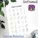 Arabic Alphabet Painting Poster, Soft-colored Clear Arabic Letter Chart Poster, Practical For Arabic Language Learning, Ideal For Study Spaces And_maomaolike.com