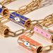 ZMZY Boho Clip Necklace For Women Stainless Steel Chain Gold Color Eye Pendant Necklaces Lucky Aesthetic Turkish Jewelry_maomaolike.com