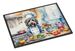 Bergamasco Sheepdog The Chef Doormat Front Door Mat Indoor Outdoor Rugs For Entryway, Non Slip Washable Low Pile, 24H X 36W_maomaolike.com