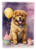 Tibetan Mastiff Happy Birthday Garden Flag Mailbox Flag Decorative Yard Flag Banner Outside Patio Artwork Yard Flower Beds, Garden Size, Multicolor_maomaolike.com