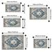 Small, Washable, Non-slip Rugs Suitable For Entryways, Kitchens, Laundry Rooms, Beside The Bed In Bedrooms, And Living Rooms. Machine-washable Rugs._maomaolike.com