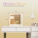 Vanity Mirror With Lights, LED Makeup Mirror With Dimmable 3 Color Modes, Touch Screen Control Vanity Based Mirror Desk Mirror Square White_maomaolike.com