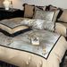 Vintage Style Pastoral Floral Ultra-Soft Warm Bedding With High-End Feel Tencel Cotton Brushed Four-Piece Set Rhine Manor_maomaolike.com
