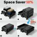 Vacuum Storages Travel, IP67 Waterproof Compression Packing Cubes 17L 34L Space Saver Suitcase Organizer For Clothes_maomaolike.com