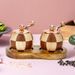 Hand-cranked Spherical Wooden Grinder For Kitchen_maomaolike.com